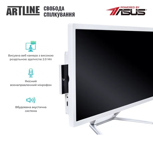 Моноблок ARTLINE Business F27 (F27v11): Процессор Intel Pentium Gold G6400 (4.0 ГГц) / 2 - ядерный