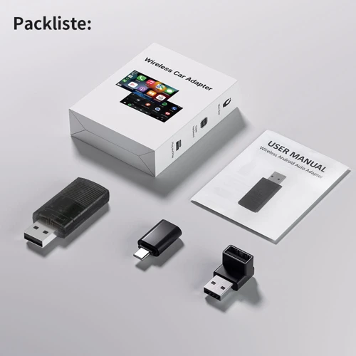 Бездротовий адаптер Ottocast Mini Wireless 2-in-1 CarPlay Und Android Auto Adapter (CP86 2 in 1) фото 3