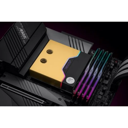 Система охлаждения EKWB EK-Quantum Velocity² D-RGB - 1700 Nickel + Gold (3831109895351): Тип охлаждения Жидкостное