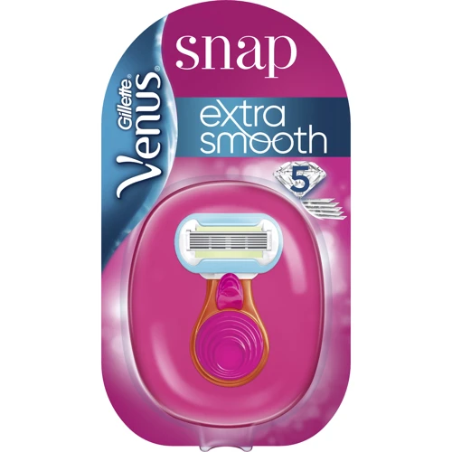 Gillette Venus Snap Embrace Верстат для гоління з 1 змінною касетою: Вид Речі верстати