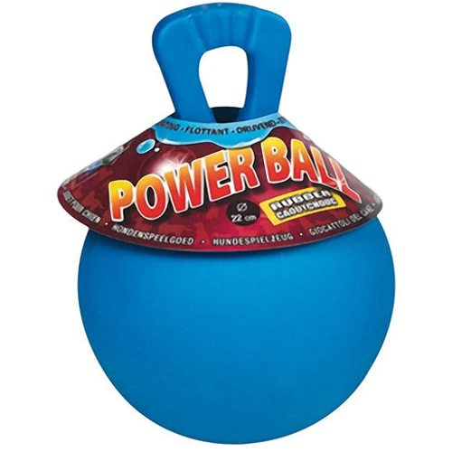 Игрушка Flamingo POWER BALL для крупных собак, с ручкой синяя (504197)
