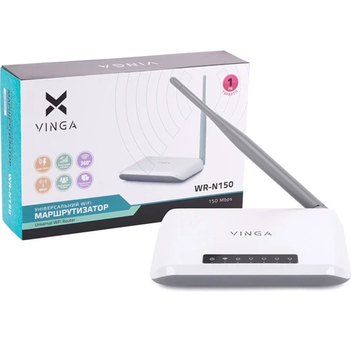 Маршрутизатор Wi-Fi Vinga WR-N150