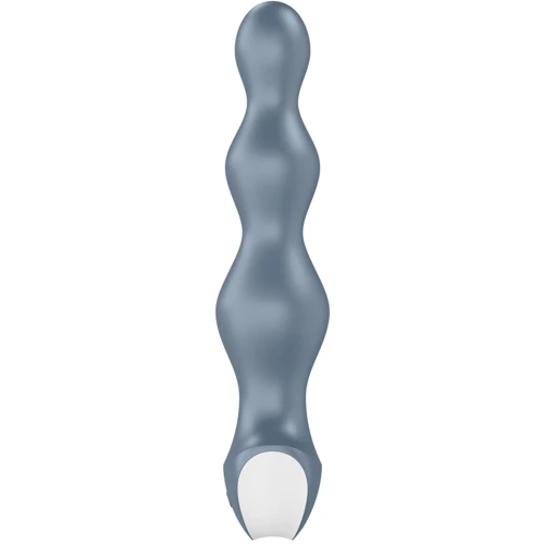 Анальный стимулятор-бусины с двумя моторами Satisfyer Lolli-Plug 2 (ice blue)