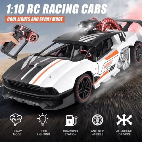 Машина на радиоуправлении электромобиль, зарядная станция, подсветка (911-711 A)