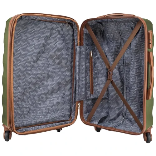 Чемодан Semi Line 28" (L) Green (T5710-3): Тип ручки Телескопическая ручка, Короткая ручка