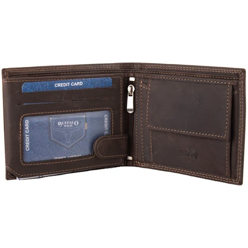 Чоловіче портмоне Buffalo Wild коричневий (DNKN992-B-MHU-brown): Країна виробник Польша