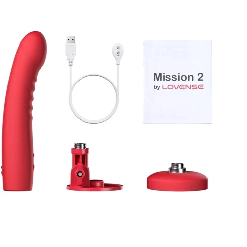 Дилдо с вибрацией Lovense Mission 2 Vibrating suction cup dildo
