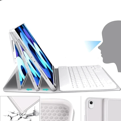 Аксессуар для iPad BeCover Case Smart Keyboard Gray for iPad Air 2020/iPad Air 2022 (711145): Тип аксессуара чехол