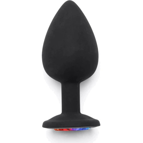 Анальная пробка Toy Joy - Rainbow Booty Jewel Large