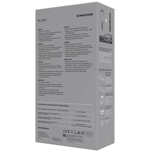 Наушники Sennheiser RS 2000 фото 5