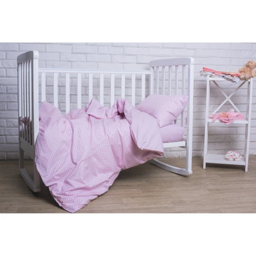 Постельное белье для новорожденных Royal Dream (Нежно-розовый) 80х190; 90х190