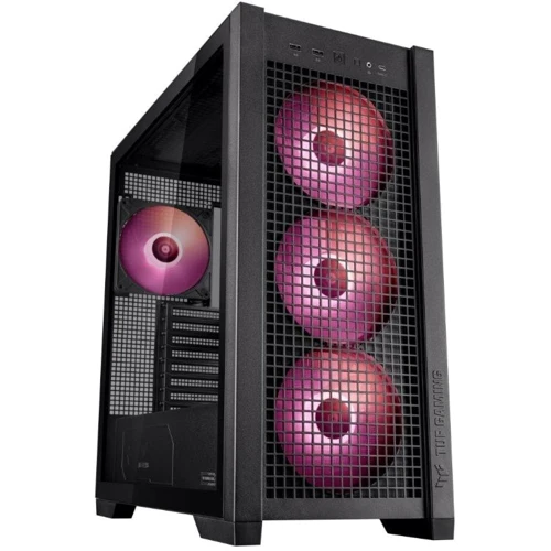 Корпус ASUS TUF GAMING GT302 ARGB BLACK (90DC00I0-B19000): Форм-фактор материнской платы E-ATX/ATX/MicroATX/Mini-ITX
