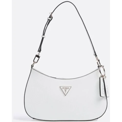 Женская сумка багет GUESS NOELLE TOP ZIP SHOULDER BAG белая (HWZG7879180-WHI)