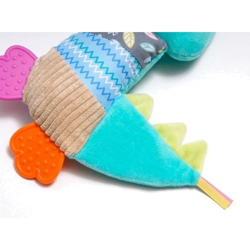 Мягкая погремушка-прорезыватель K's Kids Кроко (KA10812-HC)