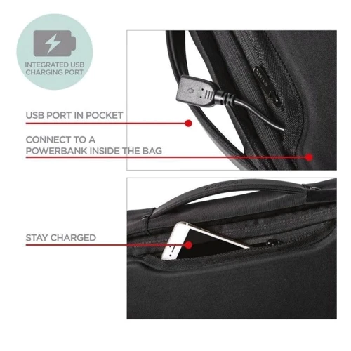 XD Design Bobby Bizz Backpack Black (P705.571) for MacBook Pro 15-16" фото 11
