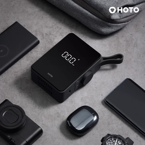 Xiaomi HOTO Portable Electric Tire Inflator: Тип манометра компресора цифровий