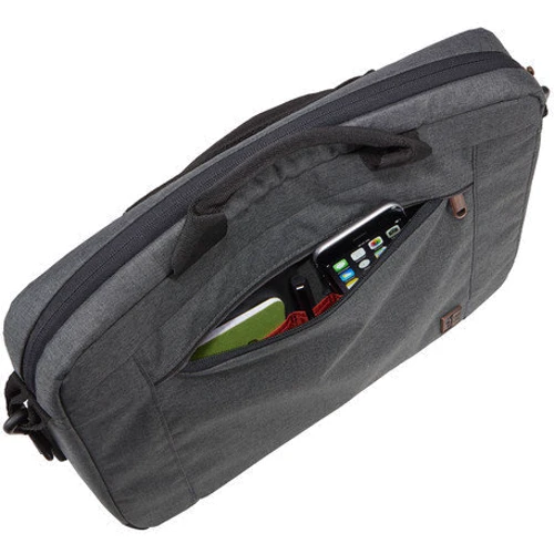 Сумка для ноутбука Case Logic 14 "Era Attache Obsidian (ERAA-114): Колір серый
