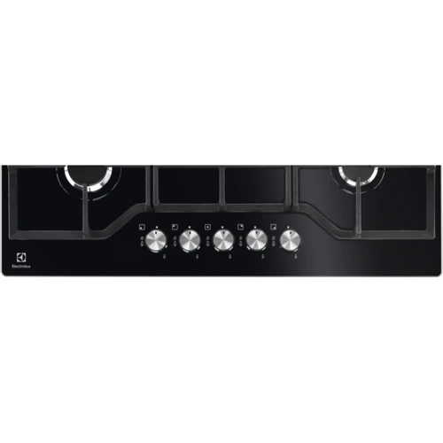 Варочная поверхность газовая Electrolux GPE373YK: Количество конфорок 5