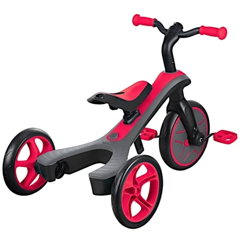 Велосипед дитячий Велосипед дитячий GLOBBER серії EXPLORER TRIKE 2в1, червоний, до 20кг, 3 колеса: Тип 3х колісний велосипед