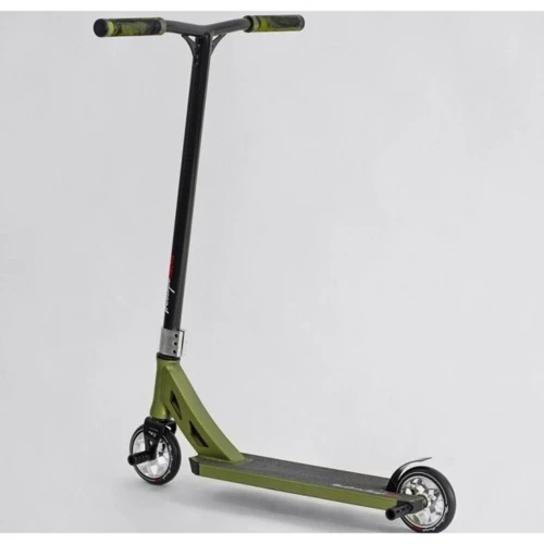 Самокат трюковый Best Scooter зеленый (N-56307): Количество колес 2