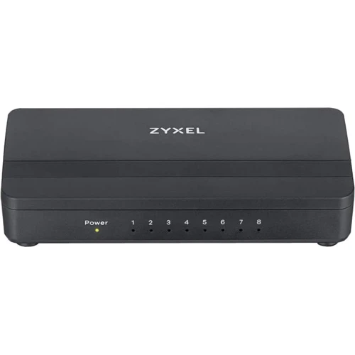 Мережевий комутатор ZyXel GS-108S V2 (GS-108SV2-EU0101F): Порти только Gigabit Ethernet (10/100/1000)