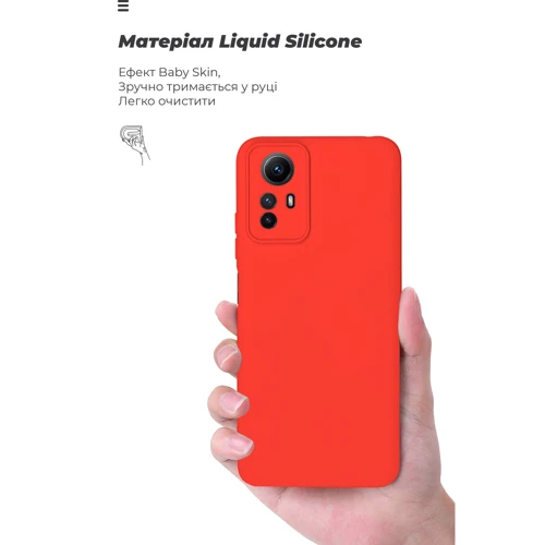Чехол для телефонов ArmorStandart ICON Case Camera cover Red for Xiaomi Redmi Note 12S 4G (ARM67506) фото 7
