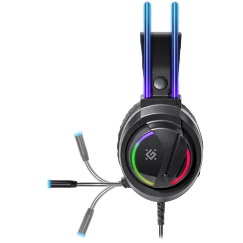 Навушники Defender Flame RGB Black (64555) фото 4