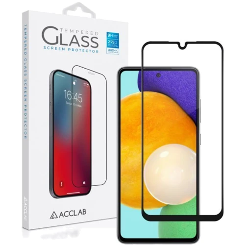 Аксесуар для смартфона ACCLAB Tempered Glass Full Glue Black для Samsung A256 Galaxy A25 5G: Матеріал стекло