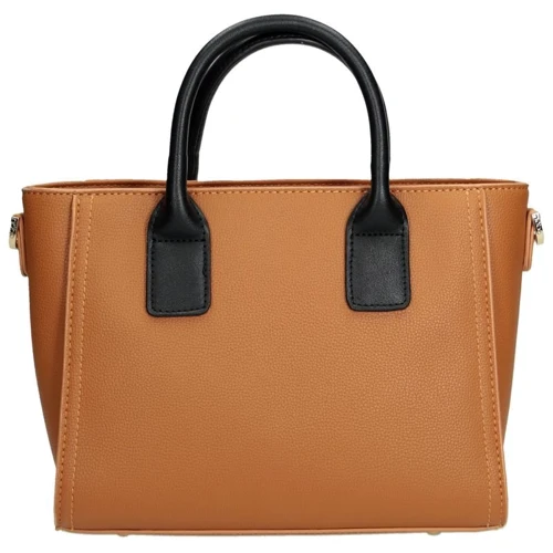 Женская сумка тоут Nobo коричневая (NBAG-H1550-C017): Фактура Зернистая, Матовая