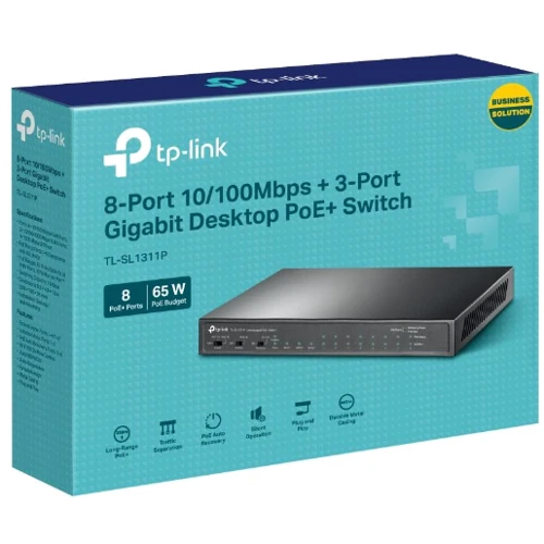 Мережевий комутатор TP-Link TL-SL1311P фото 6