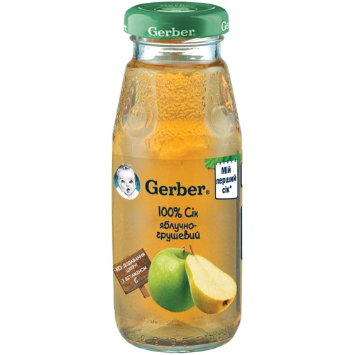Сок Gerber Яблочно-грушевый 175 мл (1327116)