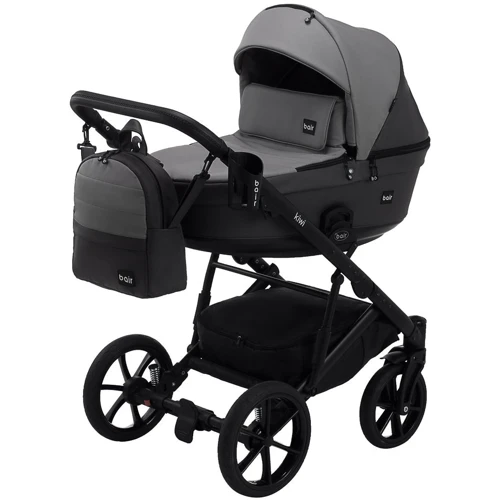 Коляска 2 в 1 Bair Kiwi ECO BK-21/15 сірий/графіт (680900)