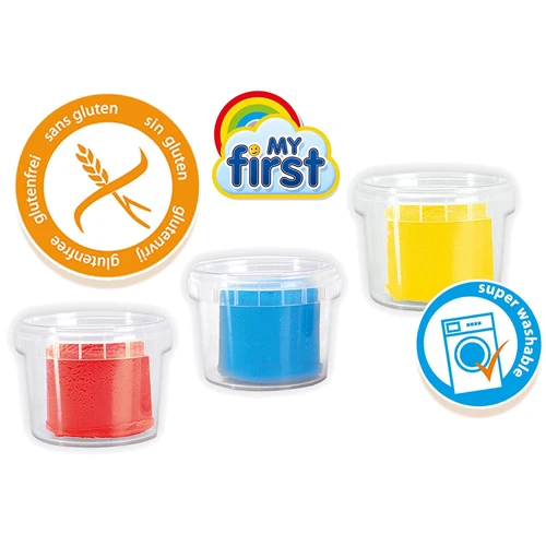 Набір для ліплення Ses Creative My first Умілі пальчики (3 кольори, інструменти) (14432S)