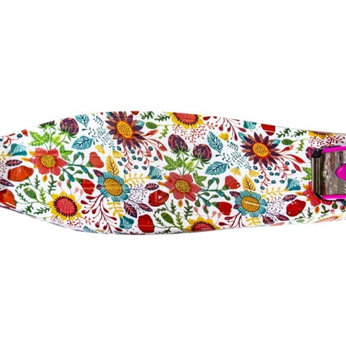 Дитячий самокат MAXI. Garden Flowers (всі колеса світяться) 1506629366: Тип коліс литі