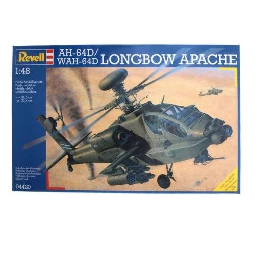 Модель Revell Боевой вертолет Apache AH-64D 1:48 (4420)