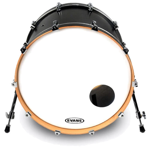 Пластик EVANS BD22RGCW 22" EQ3 RESONANT COATED WHITE: Назначение Для бас-барабана