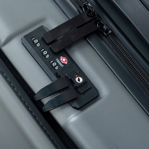 Комплект чемоданов Подиум 2 в 1 ABS-пластик серый (31759 grey): Тип Чемоданы