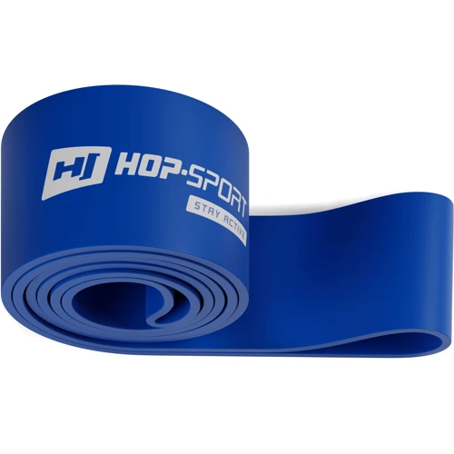 Эспандер Hop-Sport Резинка для фитнеса 28-80 кг синяя (HS-L064RR) фото 4
