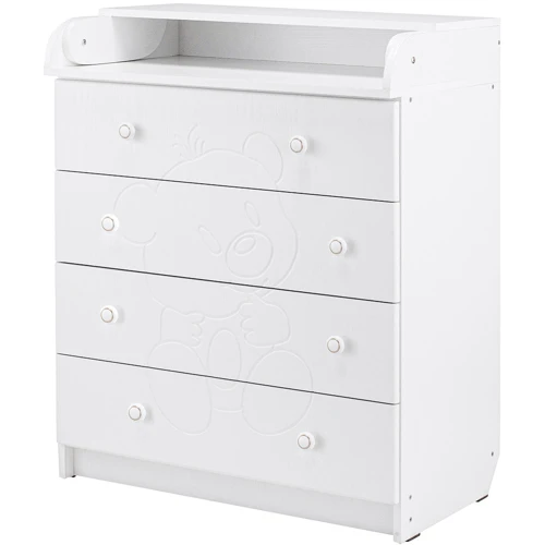 Пеленальный комод Babyroom Медвежонок белый (625492)