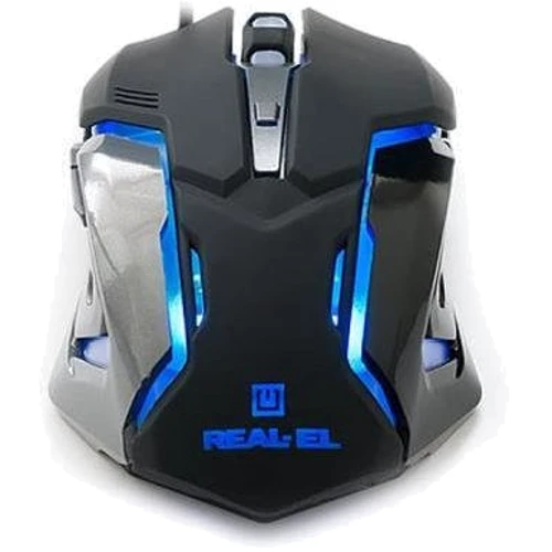 Комплект проводной REAL-EL Gaming 9500 Kit (EL123100029): Тип сенсора оптический