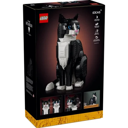 Конструктор LEGO Ideas Чёрно-белый кот (21349)