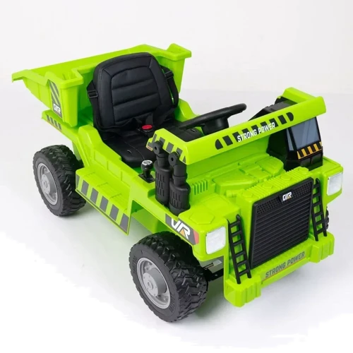 Дитячий електромобіль Вантажівка Bambi Racer, зелена (JS3198EBLR-5) фото 8