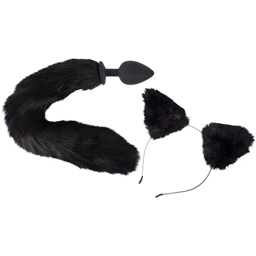 Набор Bad Kitty Orion Pet Play Plug & Ears: Для кого Унисекс