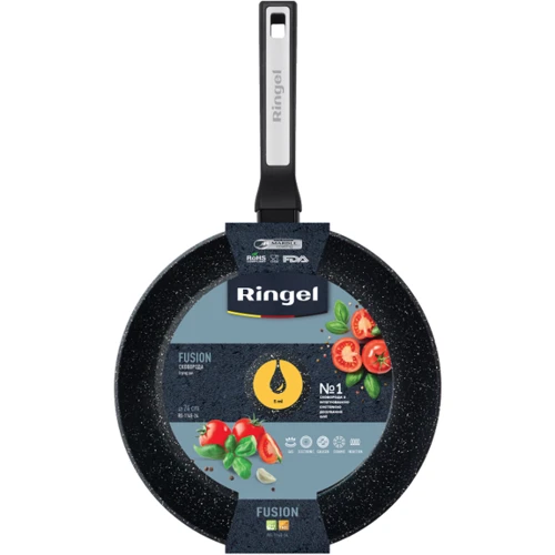 Сковорода RINGEL Fusion 24 см (RG-1145-24): Материал корпуса кованый алюминий