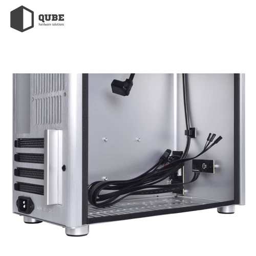 Корпус QUBE V9 Silver (QBV9M_WS6U3) фото 6