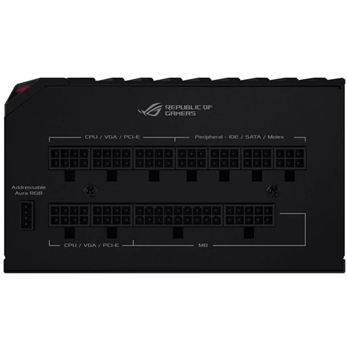 Блок питания ASUS ROG-THOR-850P: Модульные (съемные) кабеля есть
