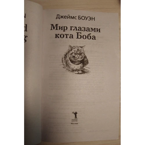 Джеймс Боуэн: Мир глазами кота Боба. Новые приключения человека и его рыжего друга: Жанр Современная проза