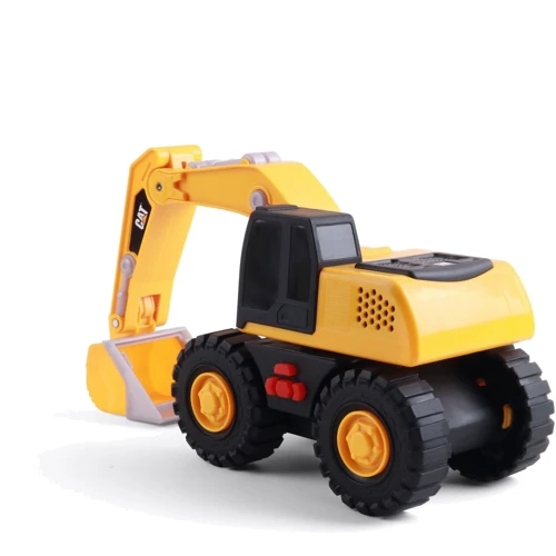 Екскаватор Funrise CAT Tough Machines зі світлом та звуком, 25 см (82399): Матеріал пластмасса