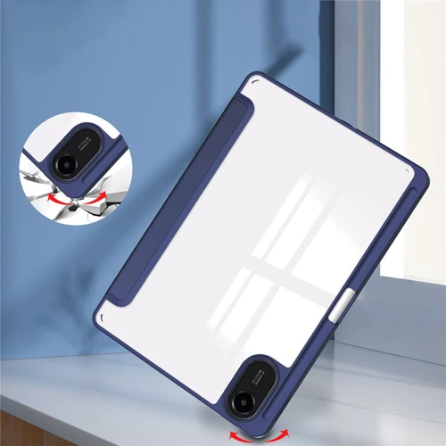 Аксесуар для планшетних ПК BeCover Soft Edge TPU з Pencil Mount Deep Blue для Xiaomi Redmi Pad 2 (713657)