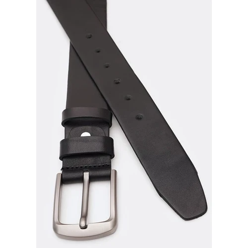 Мужской ремень Borsa Leather черный (V1125DPL06-black): Пол Мужской